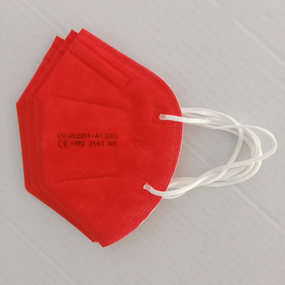 N95 Protective Masks- Five Layers Of Color Protective Masks Helps prevent contracting of influenza, the common cold, RSV, and COVID-19.